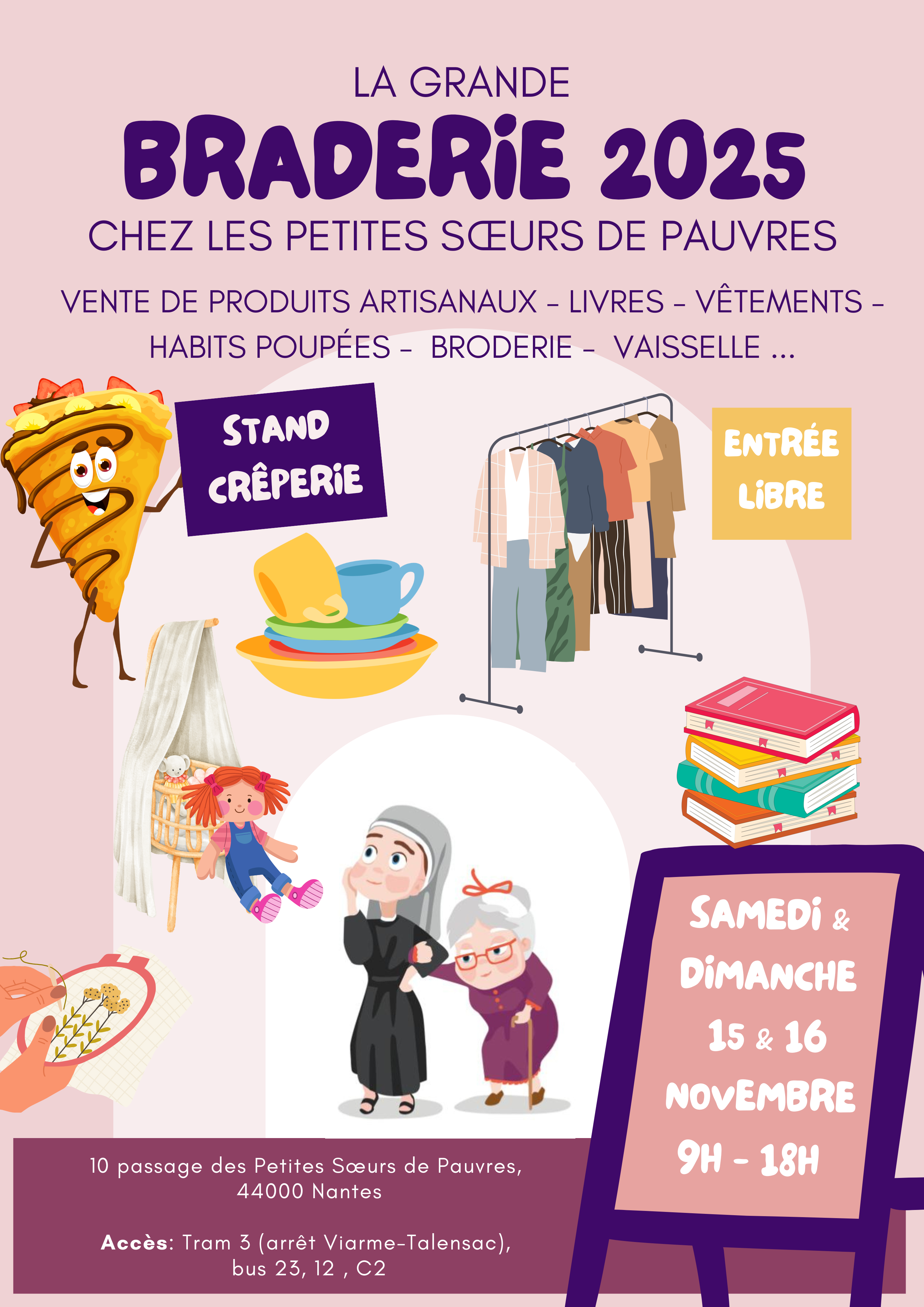 Affiche infos pratiques