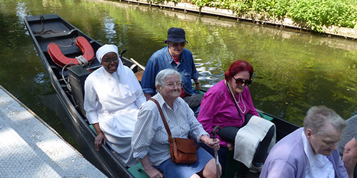 Amiens, sortie dans les Hortillonages
