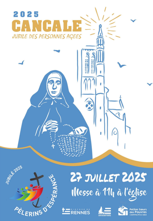 Affiche pélerinage des personnes âgées