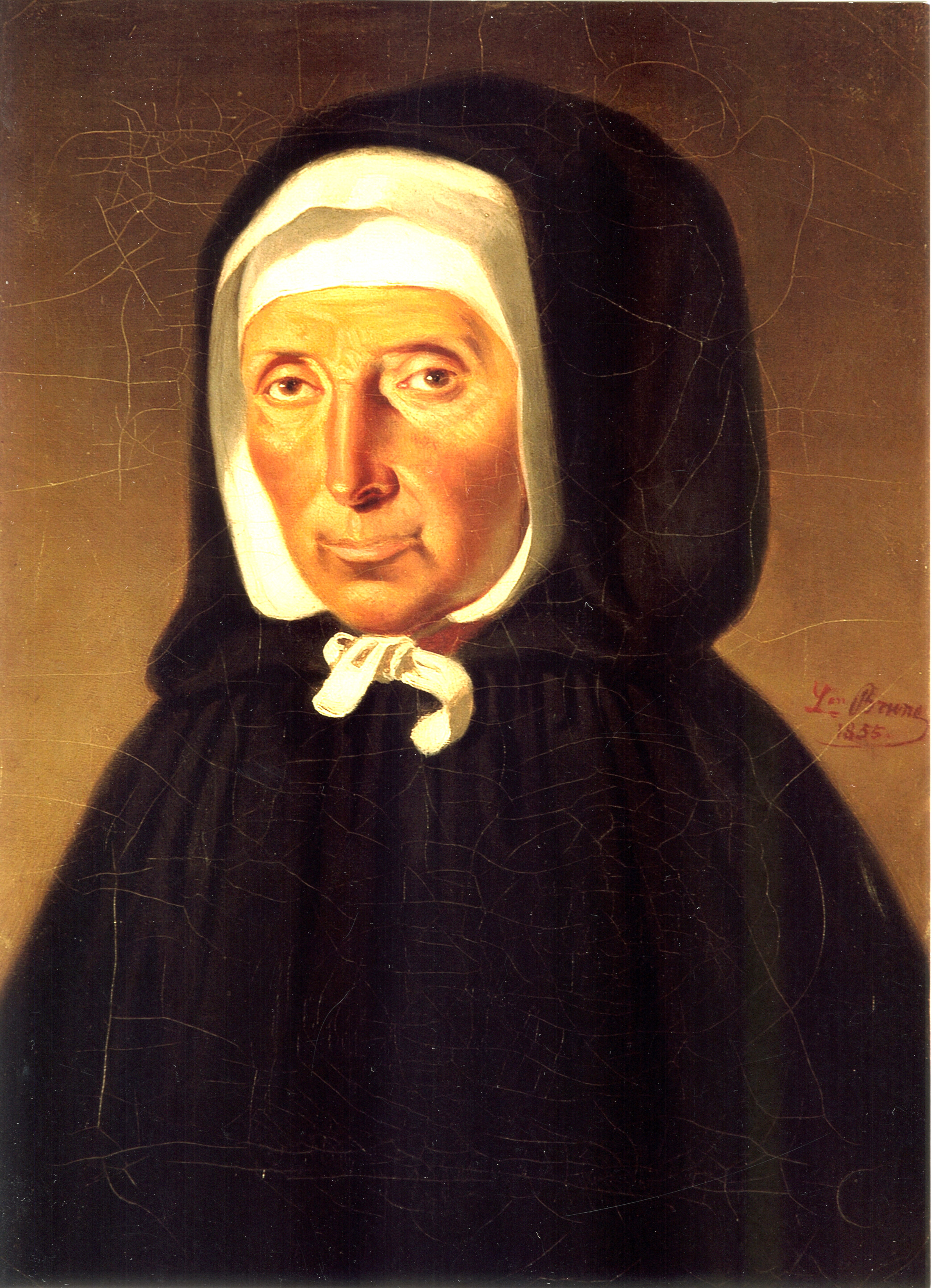 Jeanne Jugan - tableau peint par Léon Brune
