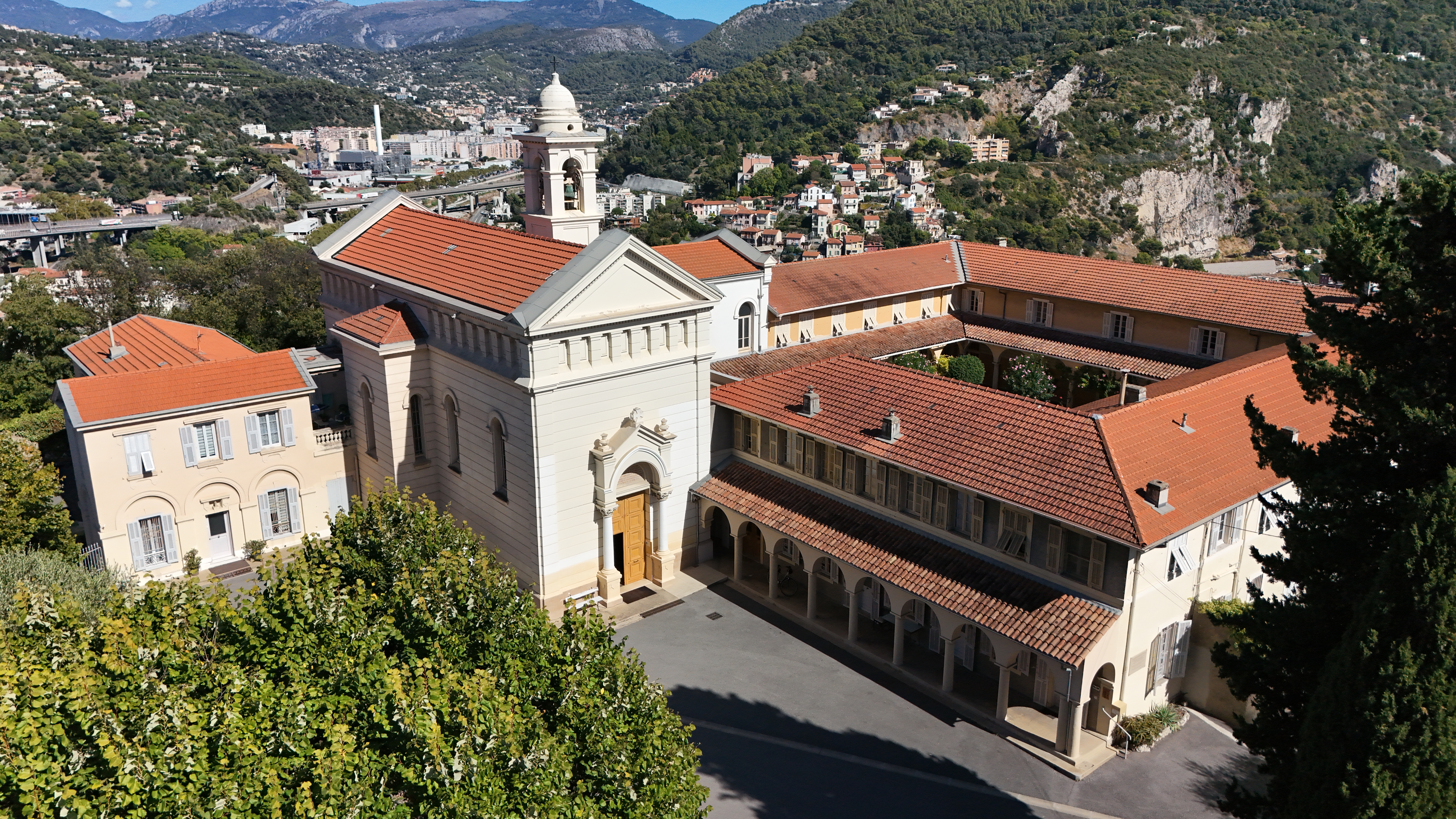 Maison Nice Sainte Colette au drone