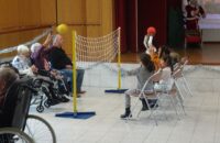 Personnes âgées avec des enfants