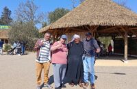 Personnes âgées au zoo de Beauval