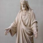 statue du Sacré Coeur de Jésus